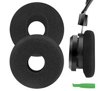Coussins d’Oreille en Mousse de Confort de Remplacement Geekria pour GRADO PS1000, GS1000i, RS1i, RS2i, SR325IS, GW100x, pièces de réparation (Noir)