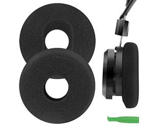 Coussins d’Oreille en Mousse de Confort de Remplacement Geekria pour GRADO PS1000, GS1000i, RS1i, RS2i, SR325IS, GW100x, pièces de réparation (Noir)