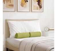 vidaXL Coussins d'accent 2 pièces en tissu, confortables, soutien décoratif pour salon