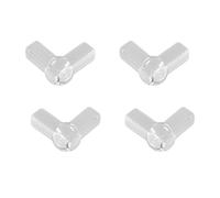 Coussins d'angle flexibles en PVC, protections Anti-Collision transparentes pour protéger les bords des meubles, protections d'angle de Table, 4 pièces