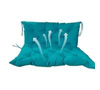 Coussins de balancelle de porche 2/3 places - Doux, imperméable, antidérapant avec dossier pour chaise à bascule, idéal pour jardin, terrasse et arrière-cour - 99,1 x 99,1 x 10,2 cm