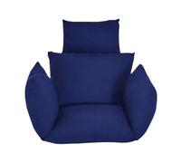 Coussins de balancelle Modèle Ordinaire Le Coussin de Chaise Suspendue en Forme d'œuf est entièrement et épaissement rembourré pour éviter qu'il ne s'affaisse, et est livré avec Une Sangle d