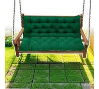 Coussins De Balançoire pour Patio Extérieur - Coussins De Balançoire De Porche Imperméables avec Protection UV, Remplacement De Chaise De Balançoire De Banc Durable(Green 4,150 * 100 * 10cm)