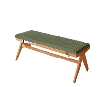 Coussins De Banc Coussins de siège de banquette longue, siège de chaise, oreiller de canapé, coussin décoratif de baie vitrée for canapés, siège de banc de jardin, balançoire Pour Jardin(Green,80x30x5