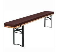 Coussins de Banc d'intérieur 180 x 25 x 3 cm pour 2, 3 ou 4 Places. Convient pour l'intérieur et l'extérieur. Fermeture éclair, antidérapants et déhoussables. Idéal pour Les Baies vitré