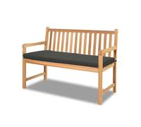 Coussins de banc imperméables et antidérapants et amovibles pour meubles de jardin, gris foncé, 152,4 x 45,7 x 5,1 cm, confortables et d'extérieur