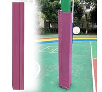 Coussins de bâtons de basket-ball résistants aux intempéries - Rembourrage carré en mousse de 2,2 cm pour une protection des 4 côtés, imperméable et résistant aux intempéries pour l'entraînement des