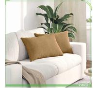 Coussins de canapé - FAF EISY - Moderne - Velours côtelé premium - 60 x 40 cm - Housses amovibles