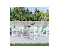 Coussins de chaise à dossier bas lot de 4 modèle de feuille, coussin, coussin de chaise, coussin de siège, coussin de canapé 361311