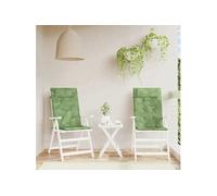 Coussins de chaise à dossier haut lot de 2 modèle de feuille, coussin, coussin de chaise, coussin de siège 361931