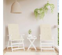 Coussins de chaise à dossier haut lot de 4 carreaux gris coussin vidaXL