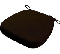 Coussins de Chaise Antidérapant avec Rubans Galettes de Chaise en Forme de Trapèze Assise Dehoussable Lavable Coussins de Siège for Cuisine, Salle Manger, Jardin, Bureau(@10,40X38X3cm)
