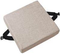 Coussins de chaise antidérapants avec attaches confortables pour salle à manger, cuisine, bureau et chaises de jardin O2, 45 x 45 x 3 cm