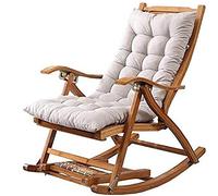 Coussins De Chaise Berçante Épaissir Polyester Coussin Longue Relaxant Intérieur Extérieur Rocking Chair Jardin Pour La Maison Relax Pas De Chaise (Color : Gray, Size : 120x48cm)
