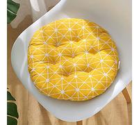 Coussins de Chaise Coussin pour Chaise Galettes de Chaise Lot de 6 Coussin de Chaise pour Patio,Maison,Voiture,canapé,Bureau,Tatami décoration,25 modèles (Rond)-8||50cm in Diameter