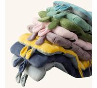 Coussins de Chaise de Jardin avec Dossier, Coussin d'assise pour Fauteuil à Bascule d'intérieur/extérieur avec Sangle élastique antidérapante, Coussins pour Fauteuil inclinable de Jardin pou