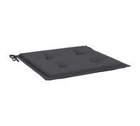 Coussins de Chaise de Jardin Siège Extérieur Lot de 2 Bleu Tissu Oxford vidaXL