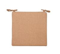 Coussins de chaise de patio en polyester résistant à l'eau de qualité supérieure avec attaches sécurisées - Coussins de siège faciles à nettoyer pour salle à manger et se détendre en plein air