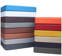 Coussins de chaise d'extérieur imperméables et doux, 50 x 50 x 3 cm, coussins de jardin pour la maison, le bureau, l'intérieur et l'extérieur, solution d'assise confortable verte
