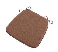 Coussins de Chaise en Forme de U pour chaises de Salle à Manger - Lot de 1/2/4 - Coussins de siège de Cuisine antidérapants et colorés avec Attaches pour Un Confort Optimal dans la Salle à Manger