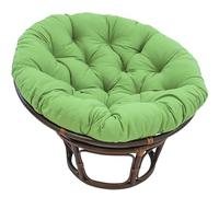 Coussins De Chaise Extérieure, Coussin De Panier Suspendu , Couvercle De Coussin Papasan, Coussins De Chaise Suspendue Imperméable en Plein Air, S(Size:70 * 70cm (27.6x27.6 inches),Color:Vert Clair)