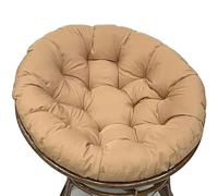 Coussins De Chaise Extérieure, Coussin De Panier Suspendu , Couvercle De Coussin Papasan, Coussins De Chaise Suspendue Imperméable en Plein Air, S(Size:150 * 150cm(59.1x59.1inch),Color:Couleur Kaki)