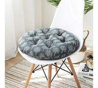 Coussins de chaise ronds confortables pour salle à manger, coussins de chaise de luxe pour jardin, patio, maison, ensemble de 2, 8, 45x45cm