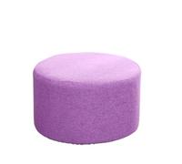 Coussins de méditation Coussin de siège rond en éponge, coussin chaise, tapis méditation, Tatami, Yoga(Purple,20X30CM)