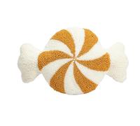 Coussins de Noël avec bâton de caramel - Coussins de Noël Candy | Oreiller en peluche, oreillers de Noël, décoration de maison, oreillers confortables avec motif de caramel, jolies décorations pour