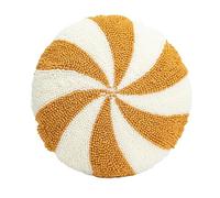 Coussins de Noël avec bâton de caramel - Coussins de Noël Candy | Oreiller en peluche, oreillers de Noël, décoration de maison, oreillers confortables avec motif de caramel, jolies décorations pour