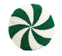 Coussins de Noël avec bâton de caramel - Coussins de Noël Candy | Oreiller en peluche, oreillers de Noël, décoration de maison, oreillers confortables avec motif de caramel, jolies décorations pour