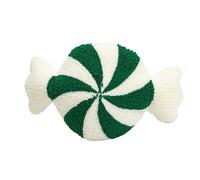 Coussins de Noël avec bâton de caramel - Coussins de Noël Candy | Oreiller en peluche, oreillers de Noël, décoration de maison, oreillers confortables avec motif de caramel, jolies décorations pour