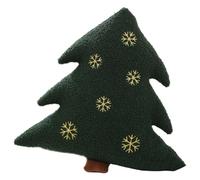 Coussins de Noël, Coussin en Forme de Sapin Noël 15 Pouces, Doux et réaliste, en Peluche, pour la décoration la Maison, la Chambre, du canapé ou du canapé.