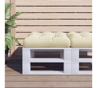 Coussins de Palette Oreiller de Siège Jardin Terrasse Extérieur Tissu vidaXL