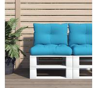 Coussins de Palette Oreiller de Siège Jardin Terrasse Extérieur Tissu vidaXL