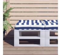 Coussins de Palette Oreiller de Siège Jardin Terrasse Extérieur Tissu vidaXL