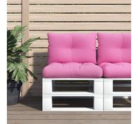 Coussins de Palette Oreiller de Siège Jardin Terrasse Extérieur Tissu vidaXL