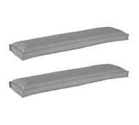 Coussin extérieur vidaXL Gris Polyester Grand