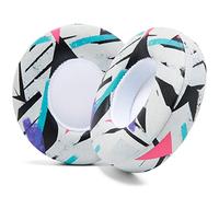 Coussins de Rechange WC Extra épais pour écouteurs Supra-Auriculaires sans Fil Beats Solo 2 & 3 par Wicked Cushions - Cuir Souple et Mousse à mémoire de Forme, adhésif Puissant | 90s White