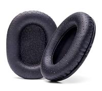 Coussins de Remplacement perforés WC Premium pour Sony MDR 7506 & V6 fabriqués par Wicked Cushions | Cuir Souple, Mousse à mémoire de Luxe, durabilité améliorée | Aussi pour MDR CD900ST | Le Noir
