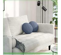 Coussins de siège (2 pcs) - FAF EISY - 42014115 - 30 cm - Velours côtelé - Déhoussables