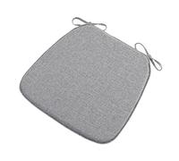 Coussins de siège antidérapants en Mousse à mémoire de Forme pour chaises de Cuisine, galettes de Chaise 40 x 40 cm avec Attaches, Confort Optimal pour la Salle à Manger, Parfaits pour la décorat