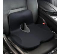 Coussins De SièGe Auto Compatibles pour Ford Kuga PHEV 2020 2021 2022 2023 2024 2025 2026-, DotéS De Coussins De Hanches Ergonomiques en Mousse à MéMoire De Forme,Black