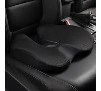 Coussins De SièGe Auto Compatibles pour Seat Exeo/Ibiza/Leon/MII/Tarraco/Toledo, DotéS De Coussins De Hanches Ergonomiques en Mousse à MéMoire De Forme,Black