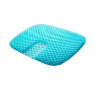Coussins De SièGe Auto en Gel pour Tesla Model Y 2021-2026, Confortables Doux et Respirant Conducteur Chaise Soutien Coussin pour Longue Assise,Blue-46 * 43cm
