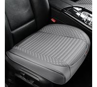Coussins de Siège Auto pour Dodge Hornet Journey Nitro Raider Ramcharger, Coussins de Siège en Cuir, Respirants et Antidérapants, Coussins de Siège Avant,Grey