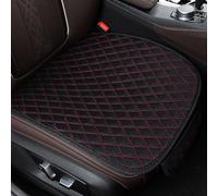 Coussins De SièGe Auto pour Peugeot 2008 2020-2024, Coussin Siège Voiture Confortable Doux Antidérapant Conducteur Chaise Mat Accessoires IntéRieurs,C/Black and Red