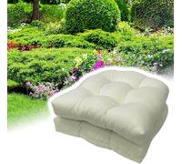 Coussins De Siège en Osier en Forme De U, Coussins De Chaise D’extérieur, Coussin De Patio, Coussins De Chaise Extérieur/intérieur, Imperméables pour La Sall, White, One Size