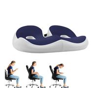 Coussins de siège pour la conduite, coussin en mousse pour assise longue,Coussin en mousse pour siège de voiture découpé confortable - Coussin de correcteur de pour de longues heures assises