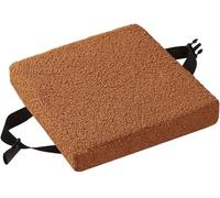 Coussins de siège pour Tabouret de Chaise, Épaisseur 8/5cm Coussins carrés antidérapants pour Tabouret de Chaise, Galettes de Chaise pour Jardin, Bureau, école, Patio, Bistro(Caramel,35x35x5cm)